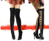 Chilirose stay-up stockings from Ginger Candy lingerie