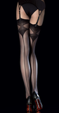 Fiore Luna stockings with backseam from Ginger Candy