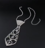 Elegant Moments imitation necktie necklace