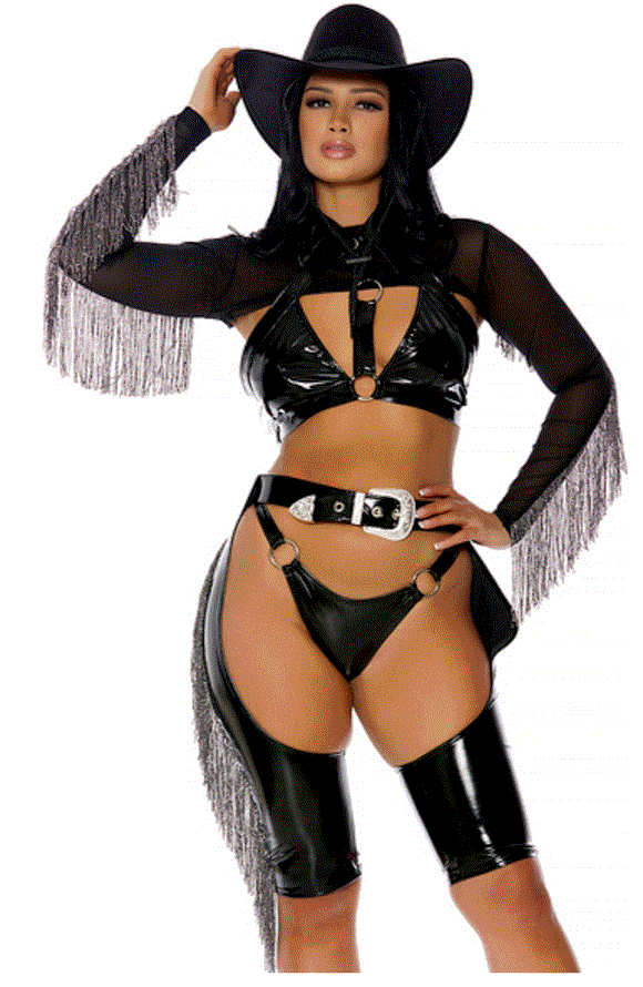 ForPlay Cowgirl costume from Ginger Candy lingerie