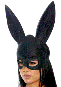 Easter bunny ears mask from Ginger Candy lingerie