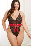 Dreamgirl teddy from Ginger Candy lingerie