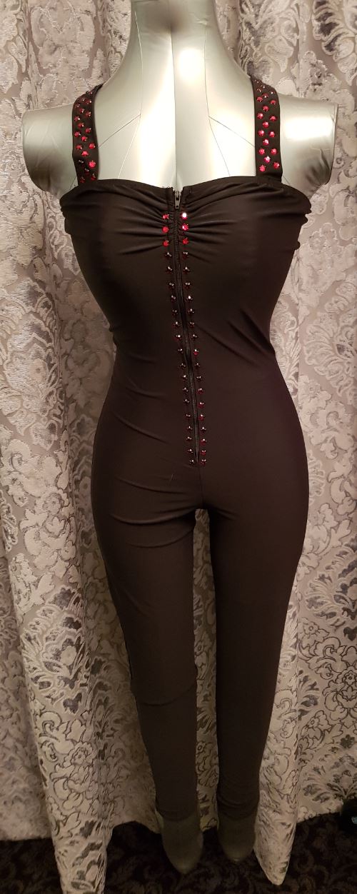Nom de Plume devil jumpsuit from Ginger Candy lingerie