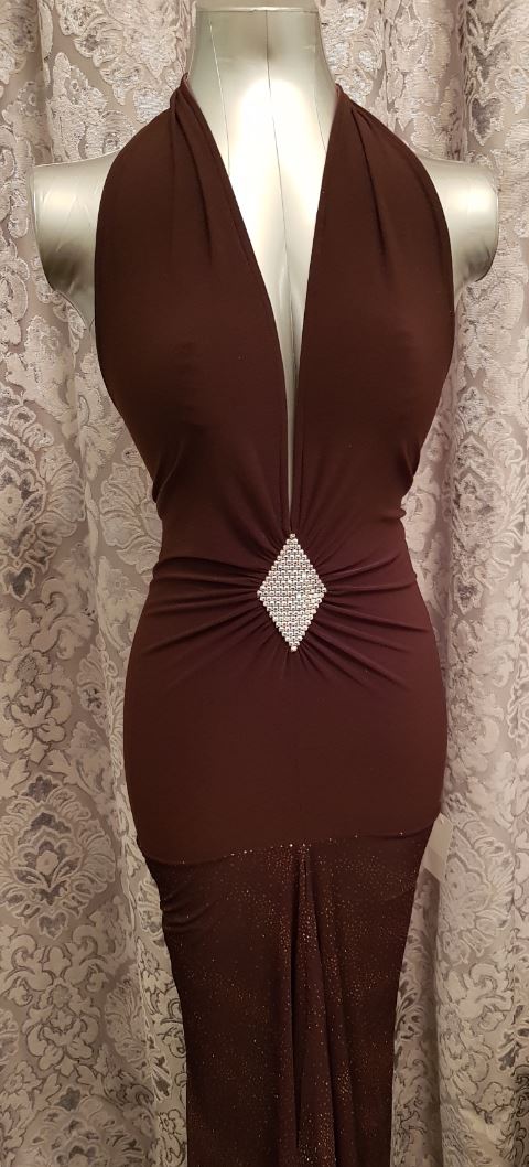 Kamala showgirl gown from Ginger Candy lingerie