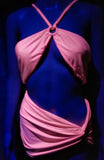 Floodline showgirl dress from Ginger Candy lingerie