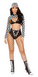 Roma race grid girl set from Ginger Candy lingerie