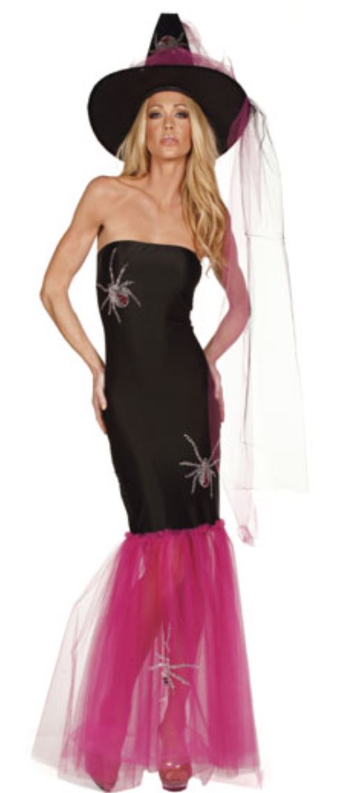 Nom de Plume Witch gown from Ginger Candy lingerie