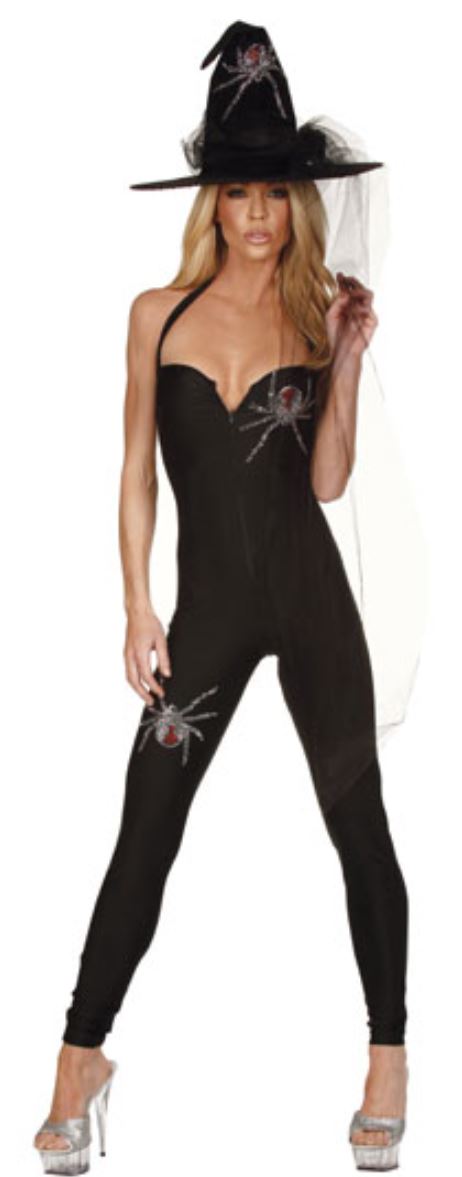 Nom de Plume Witch jumpsuit from Ginger Candy lingerie