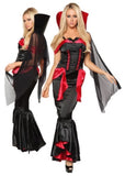 Leg Avenue Vampire Mistress costume from Ginger Candy lingerie