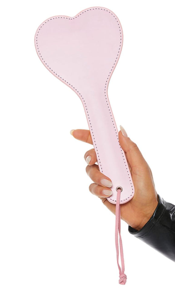 ForPlay heart shaped paddle from Ginger Candy lingerie