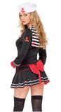 Forplay Sailor costume from Ginger Candy lingerie
