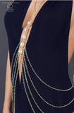 Chilirose body chain jewellery from Ginger Candy lingerie