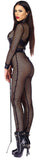 Forplay net catsuit from Ginger Candy lingerie