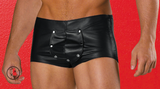 Allure Lingerie men's leather and lycra shorts from Ginger Candy