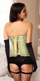 Victorian jacquard tapestry corset bustier | Ginger Candy