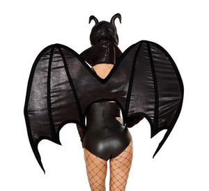 Roma Costume bat wings from Ginger Candy lingerie 