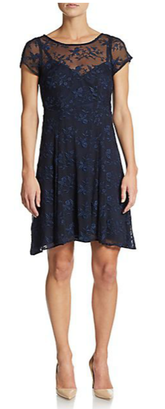 Nanette Lepore fit and flare dress from Ginger Candy