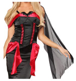 Leg Avenue Vampire Mistress costume from Ginger Candy lingerie