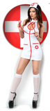 Chilirose Nurse costume from Ginger Candy lingerie