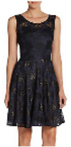 Vera Wang lace fit-and-flare dress from Ginger Candy