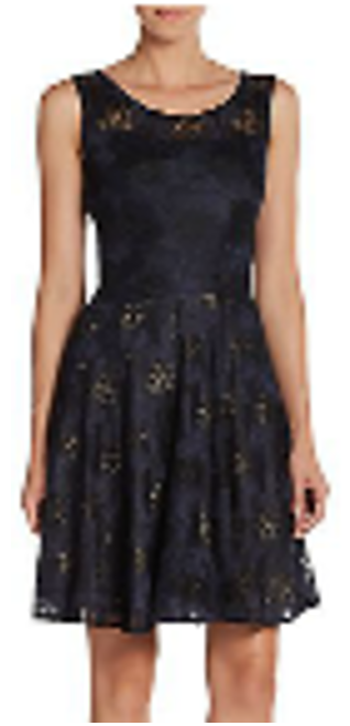 Vera Wang lace fit-and-flare dress from Ginger Candy