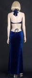 Kamala velvet gown from Ginger Candy lingerie